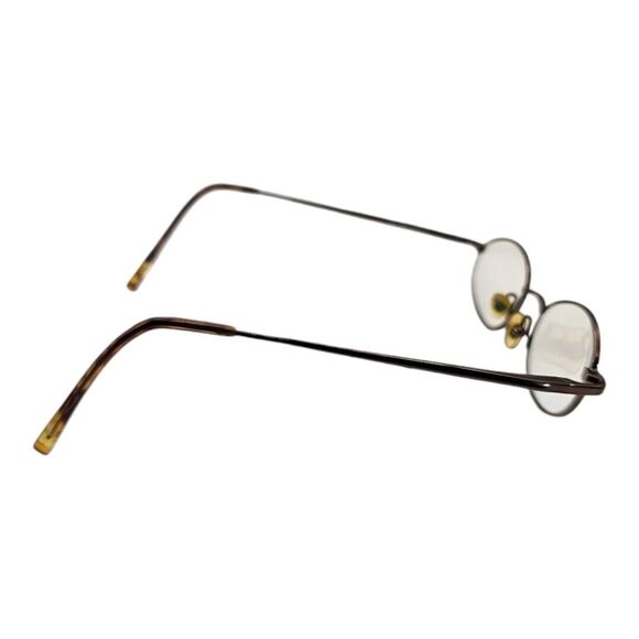 Magic Clip Womens Eyeglasses M254 47-18-145 Dark Brown Polish FRAMES ONLY!!! - Picture 2 of 10